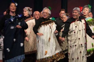 Te Roopu Tahiwi o Te Whanganui-ā-Tara, 2013 New Zealand Post Kaumātua Kapa Haka event, Te Papa, Photograph by Norman Heke